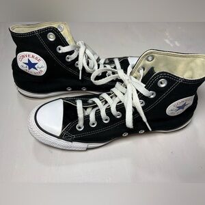 Converse Black and White High-Top Sneakers